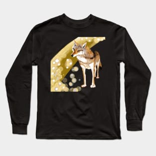 Mongolian Wolf #1 Long Sleeve T-Shirt